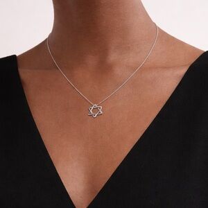 Tiffany & Co. Elsa Peretti Star of David Necklace
